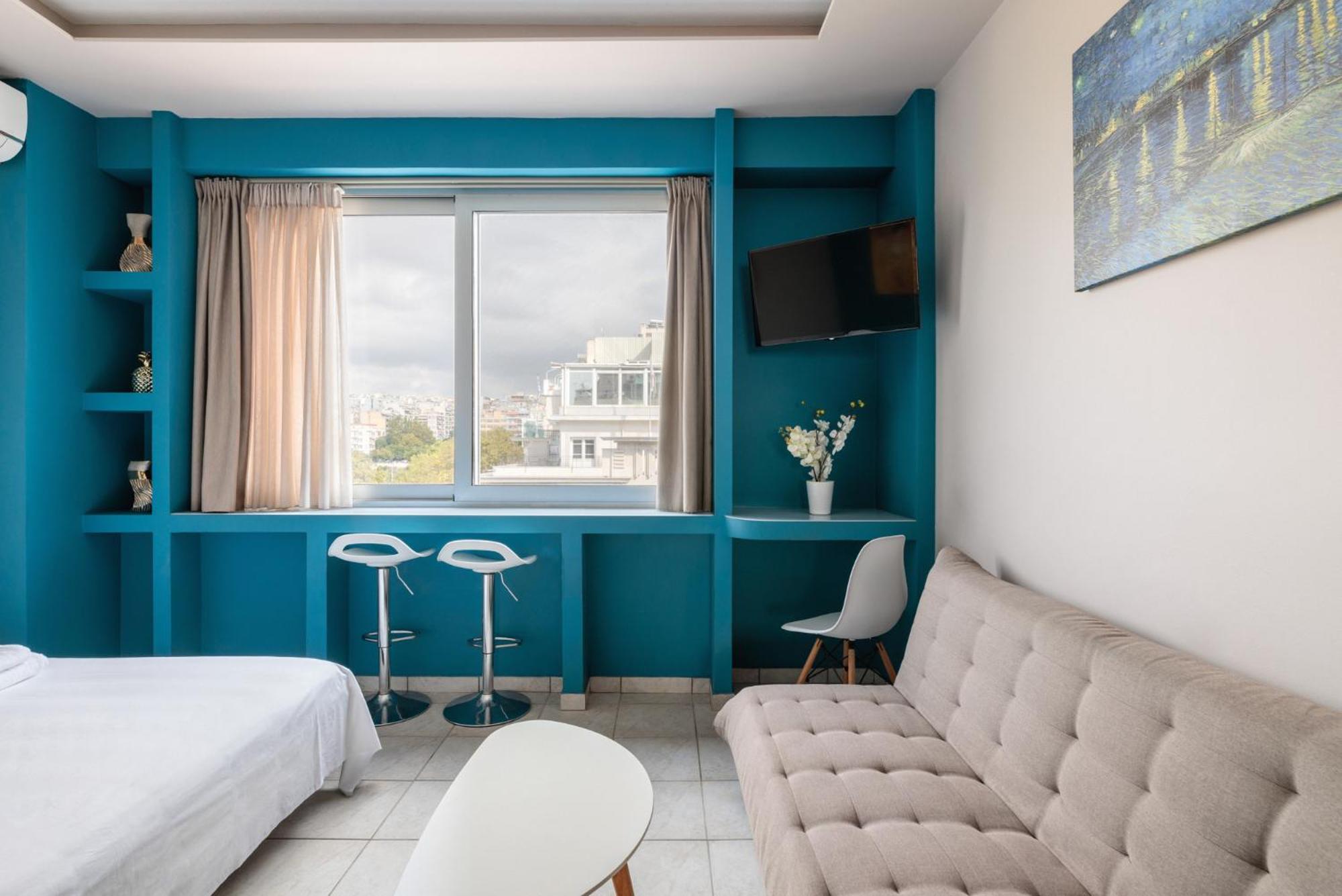 Aristotle Spot, City View Apartment By Binobi! Thessaloníki Eksteriør bilde